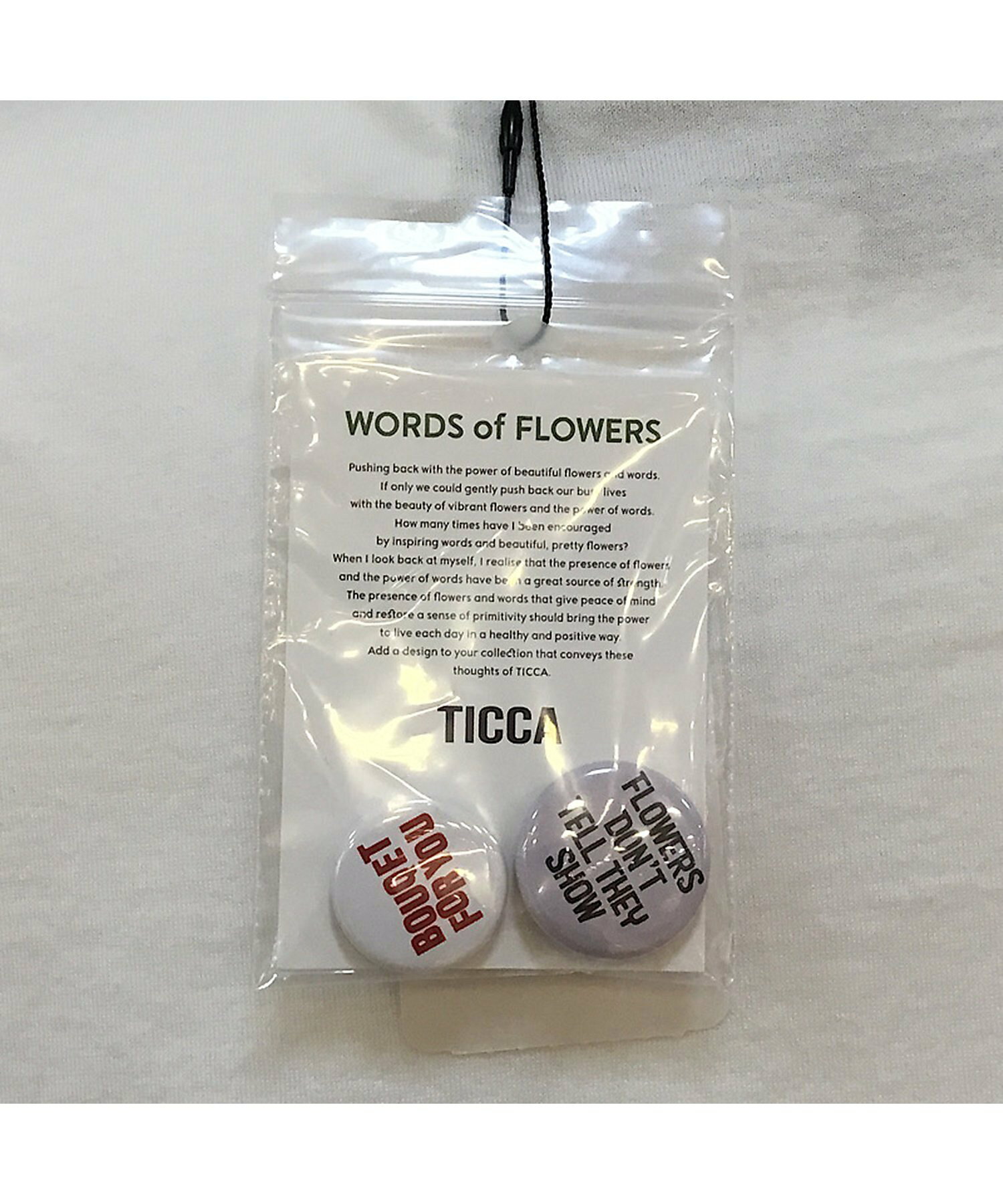 【TICCA/ティッカ】A FLOWERフレンチT
